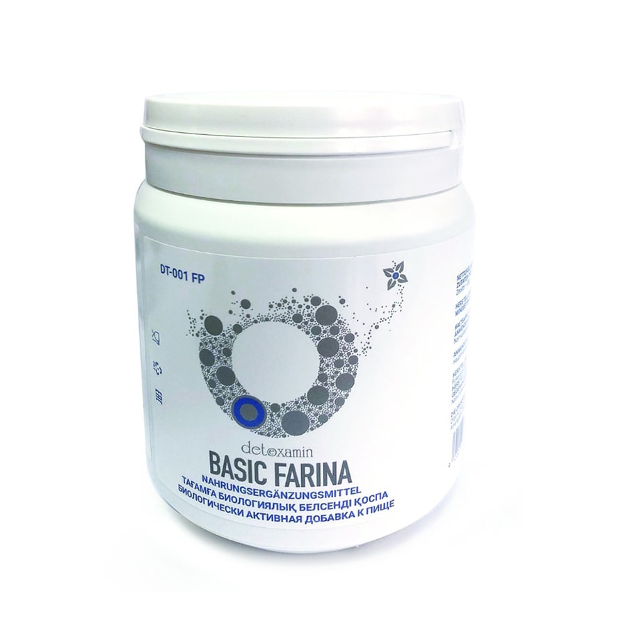 Детоксамин (Цеолит) Basic Farina (ұнтақ) 400 гр.