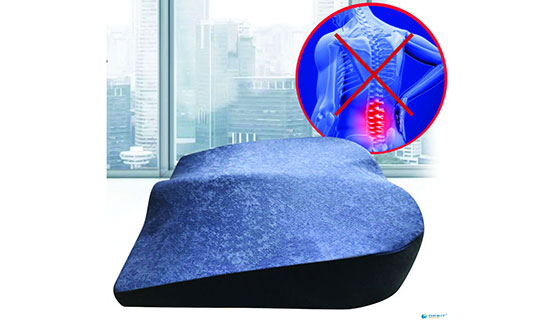Подушка ортопедическая ORBIT Relax с магнитами на стул и кресло